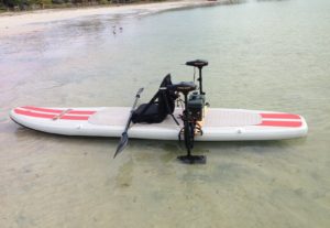 powered paddleboard